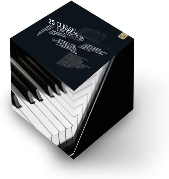 25 Classic Piano Concertos [DVD] [2020]