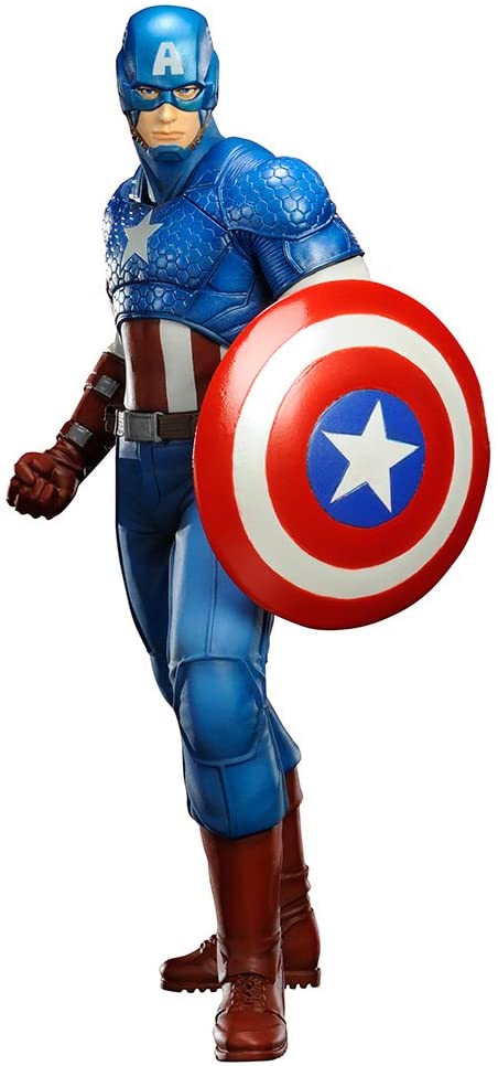 Marvel Comics Kotobukiya Capitán América Artfx Estatua