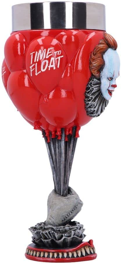 Nemesis Now offiziell lizenzierter IT Chapter 2 Time to Float Kelch, rot, 19,5 cm