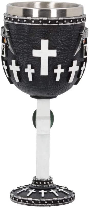 Nemesis Now Metallica Master of Puppets Resin Goblet with Stainless Steel Insert 4