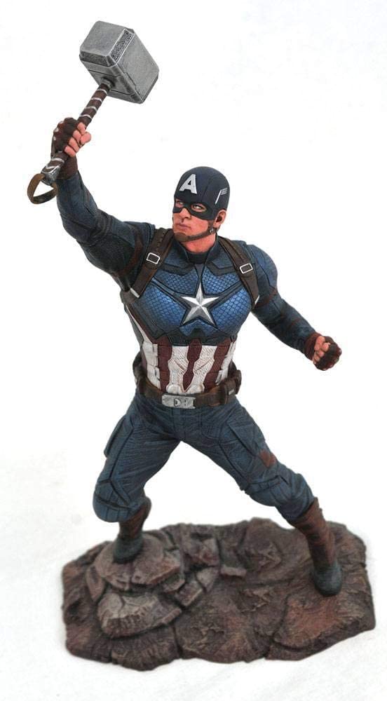 DIAMOND SELECT TOYS JUL192669 Marvel Gallery Avengers Endgame Captain America PVC-Figur, mehrfarbig