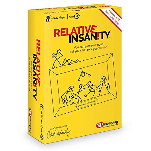 Relative Insanity, Hilarious Card Game,Interplay UK GP001