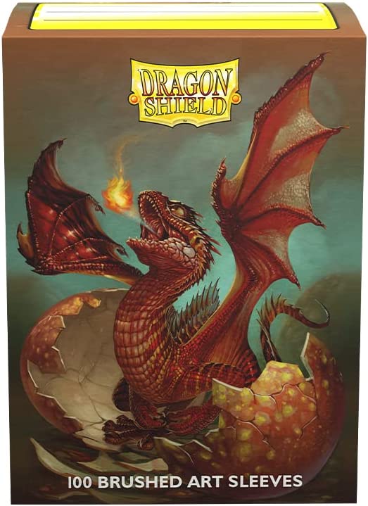 Dragon Shield-Ärmel – Matt gebürstete Kunst: Sparky 100 CT