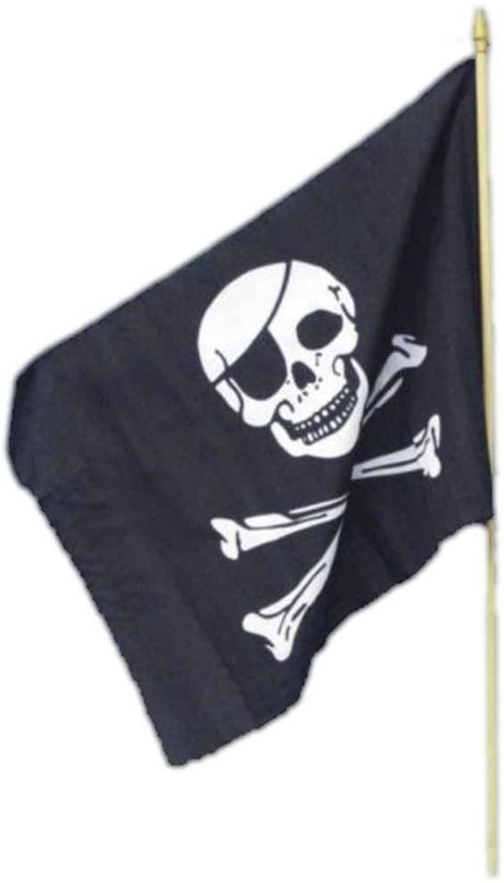 Smiffys Piratenflagge, 45 x 30 cm