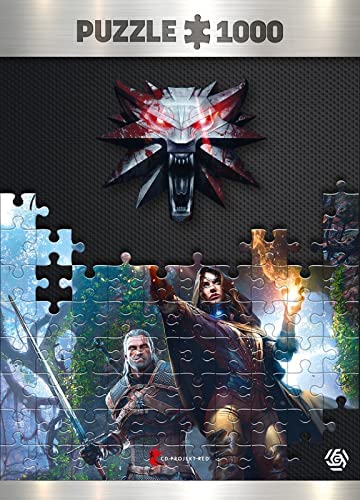Good Loot The Witcher 3: Wild Hunt Yennefer – 1000 Teile Puzzle 68 cm x 48 cm | inklusive Poster und Tasche | Spielgrafiken für Erwachsene und Jugendliche