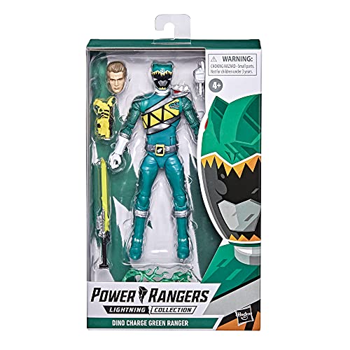 Power Rangers Lightning Collection Dino Charge Green Ranger 6-Zoll Premium Colle