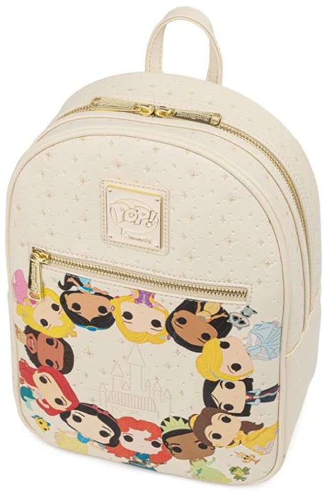 Loungefly Disney Pop! Princesses Circle Mini Backpack