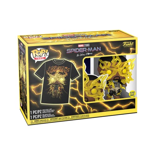 Funko Pop &amp; Tee: Spider Man: No Way Home – Electro (GW) (M)