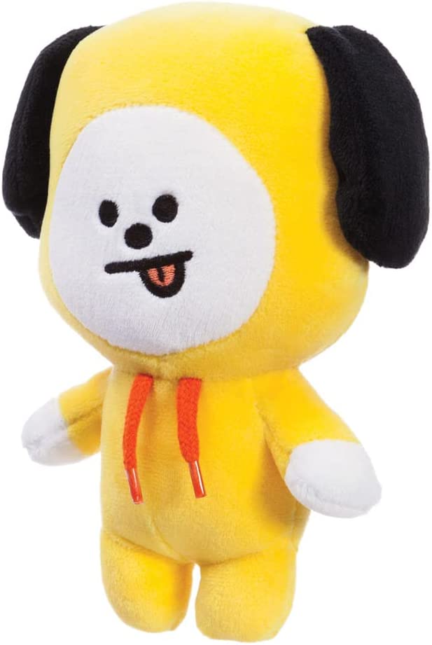 AURORA, 61457, BT21 Offizielles Merchandise, CHIMMY Stofftier, klein, gelb