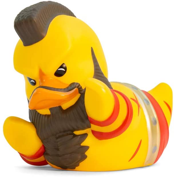 TUBBZ Street Fighter Zangief Collectible Rubber Duck Figurine – Official Street Fighter Merchandise – Unique Limited Edition Collectors Vinyl Gift