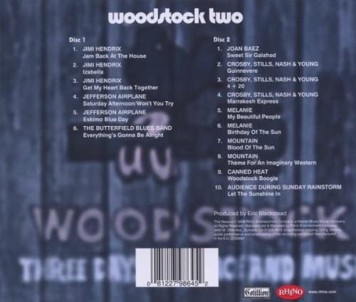 Woodstock Two [Audio-CD]