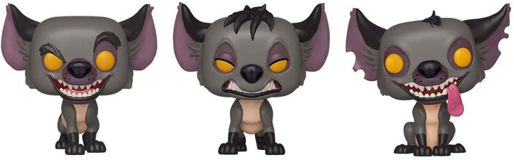 Hyènes du Roi Lion de Disney (Banzai, Shenzi et Ed) Funko 36410 Pop ! Vinyle