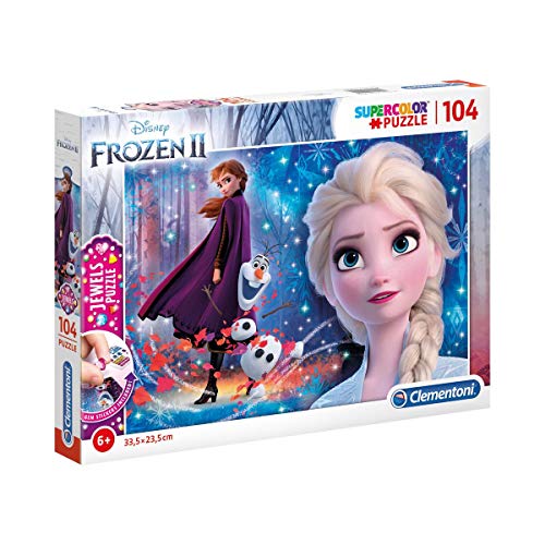Clementoni 20164, Disney Frozen 2 Jigsaw Puzzle for Children - 104 Pieces, Ages