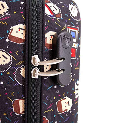 Stranger Things 8 Bits-EVA Suitcase (Small), Multicolour
