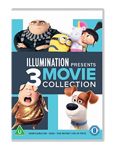 Illumination 3-Movie Collection [DVD] [2020] – Familie/Komödie [DVD]