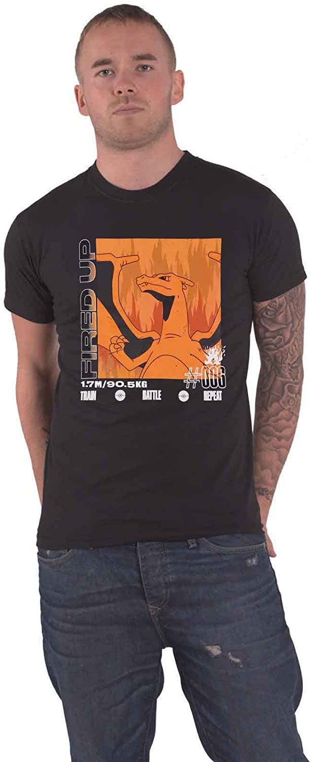 POKEMON - Dracaufeu - T-Shirt Herren (L)