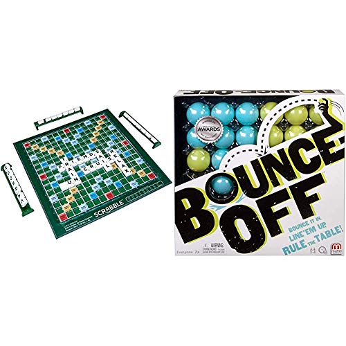 Mattel Games Scrabble CJT11 Travel Game CBJ83 Bounce-Off