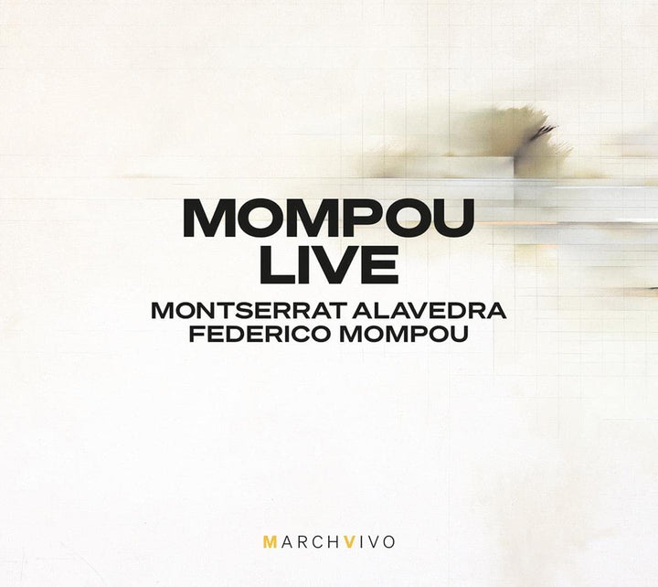 Mompou Live [Audio CD]