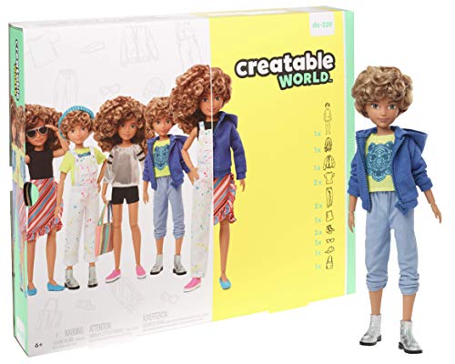 Creatable World GGG56 Deluxe Character Kit Poupée personnalisable