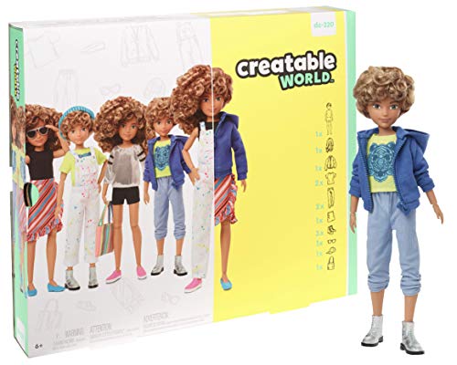 Mondo Creabile GGG56 Kit personaggio deluxe Bambola personalizzabile