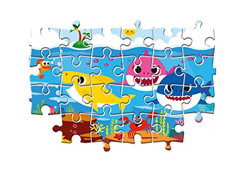 Clementoni 24777 Baby Shark Supercolor Pinkfong Puzzle
