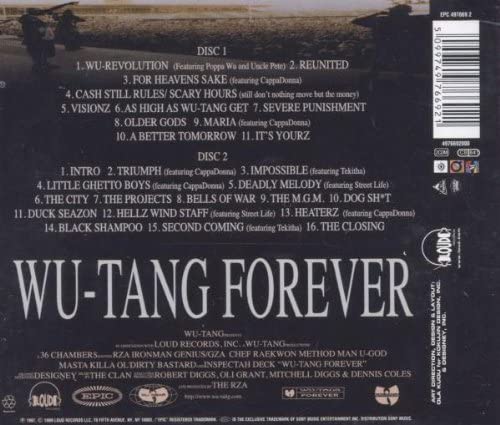Wu-Tang Clan  - Wu-Tang Foreverexplicit_lyrics [Audio CD]