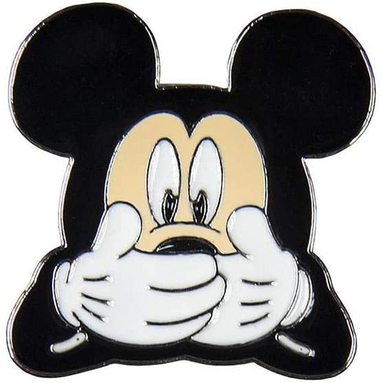 Bristle -Pin Metal Mickey