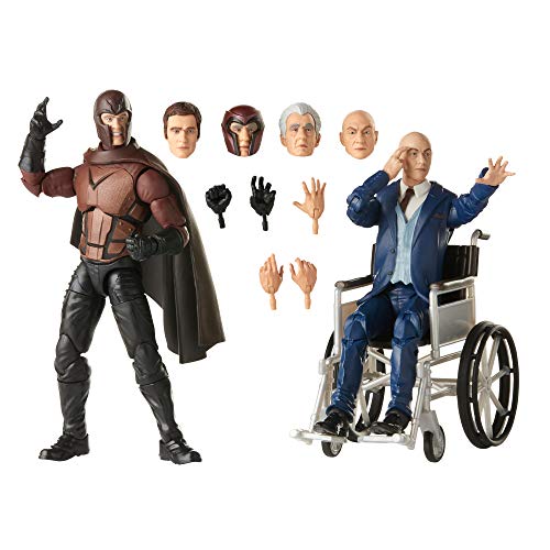 Hasbro Marvel Legends Series X-Men Magneto und Professor X 6-Zoll-Sammelac