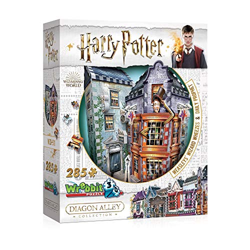 Wrebbit 3D 4 Harry Potter Hogwarts Diagon Alley Collection Weasley Wizards Wheez