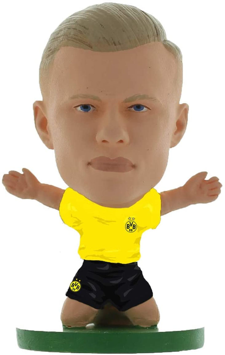 SoccerStarz – Borussia Dortmund Erling Haaland – Heimtrikot (klassisches Trikot)/Figuren