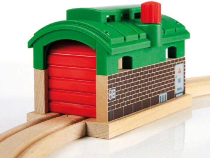 BRIO World - Train Garage for Kids Age 3 Years Up - Compatible with all BRIO Railway Sets & Accessories