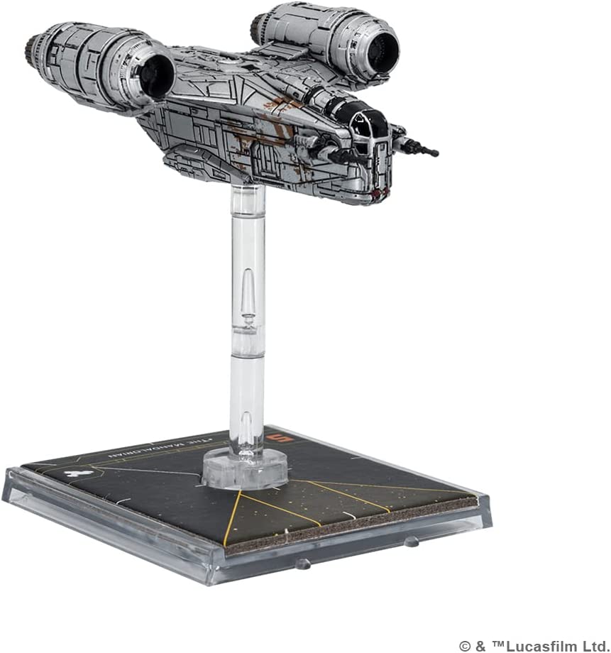 Atomic Mass Games Star Wars X-Wing 2.0 ST-70 Razor Crest Assault Ship Expansion (ATOSWZ90)