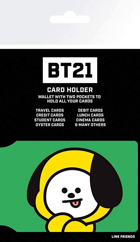 GB Eye Unisex-Child BT21 Chimmy Official Holder Accessory-Travelers Card Sleeves