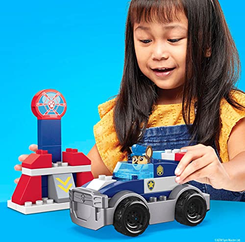 Mega Bloks Paw Patrol The Movie: Chase&#39;s City Police Cruiser Set