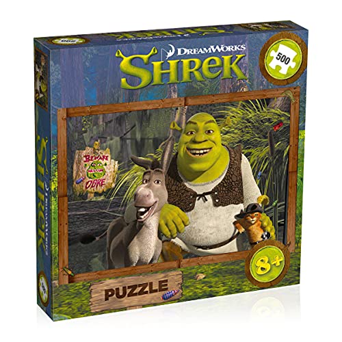 Shrek 500 Piece Jigsaw Puzzle Game