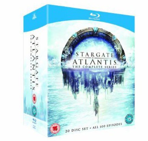 Stargate Atlantis – Komplette Staffel 1–5 [Region Free] – Science-Fiction [Blu-ray]
