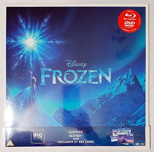 Frozen Big Sleeve Edition Blu-ray and DVD