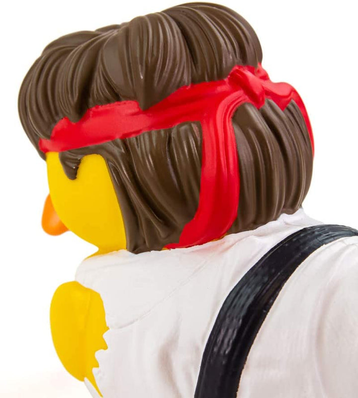 TUBBZ Street Fighter Ryu Sammlerfigur aus Gummiente – Offizielles Street Fighter-Merchandise – Einzigartiges Vinyl-Geschenk für Sammler in limitierter Auflage