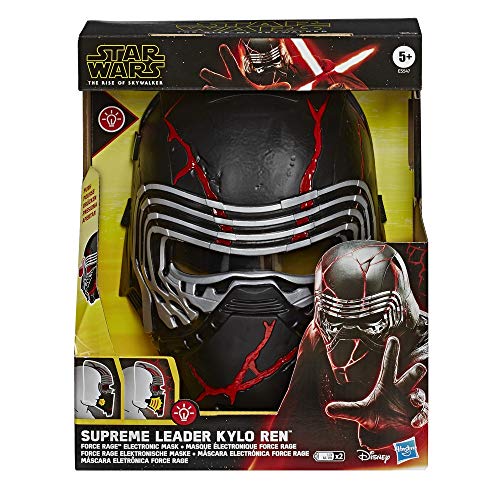 Máscara de Star Wars Skywalker Supreme Leader Kylo Ren Force Rage