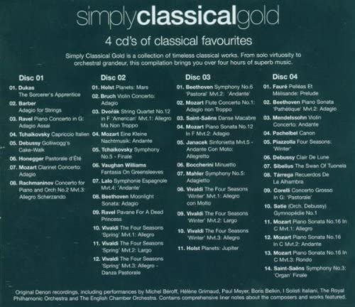 Simply Classical Gold [Audio CD]