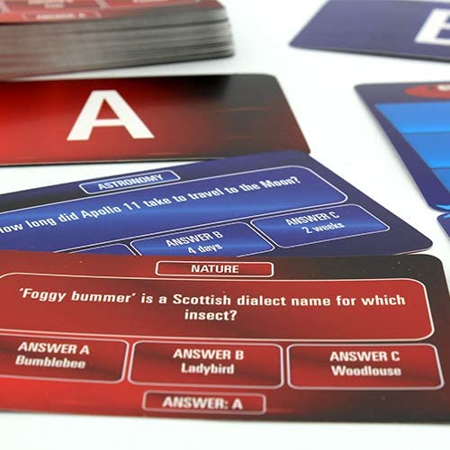 Ginger Fox The Chase TV Quiz Trivia-kaartspel