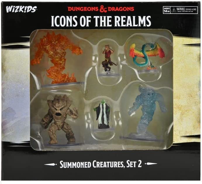 WizKids D&amp;D Icons of The Realms: Summoning Creatures Set 2, mehrfarbig