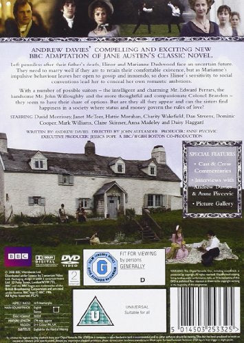 Sense & Sensibility : Complete BBC Series [2008] [DVD]