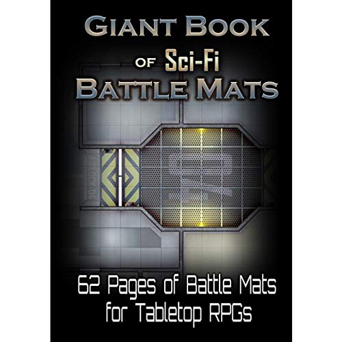 Giant Book Of Sci-Fi Battle Mats (A3)