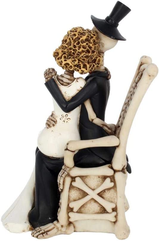 Nemesis Now – In guten wie in schlechten Zeiten – Skelett-Figur aus Kunstharz für Braut und Bräutigam 2
