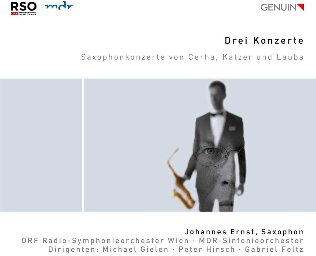 Three Concertos [Johannes Ernst; ORF Vienna Radio Symphony Orchestra; MDR-Sinfonieorchester; Michael Gielen; Peter Hirsch; Gabriel Feltz] [Genuin Classics: GEN19669] [Audio CD]
