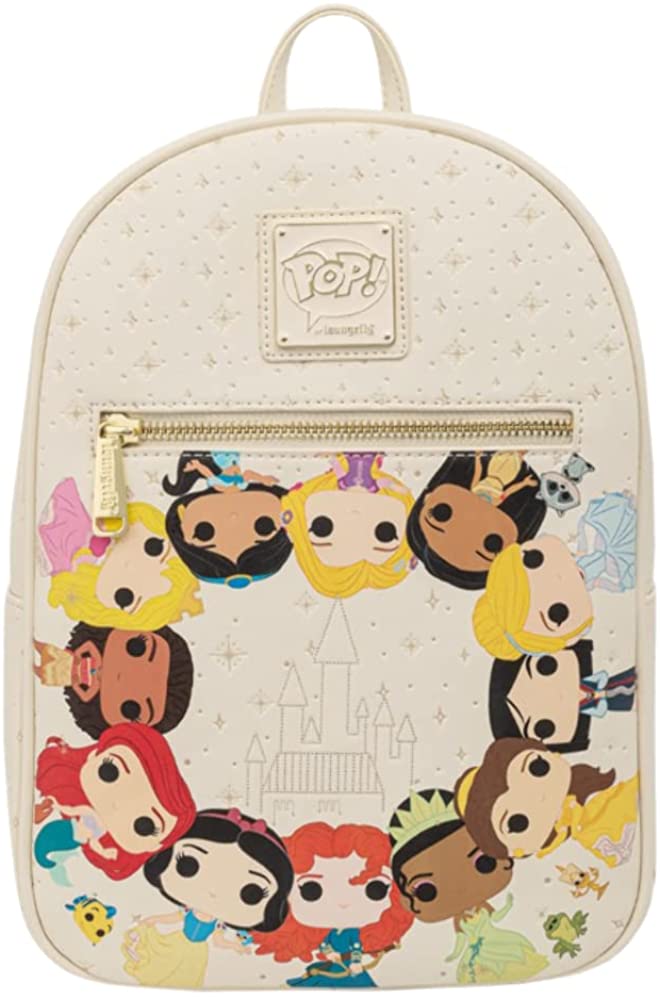 Loungefly Disney Pop! Prinzessinnen-Kreis-Mini-Rucksack