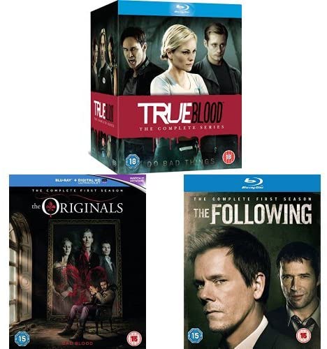 True Blood Season 1-7, The Originals Season 1 and The Following Season 1 - Drama [Blu-ray]