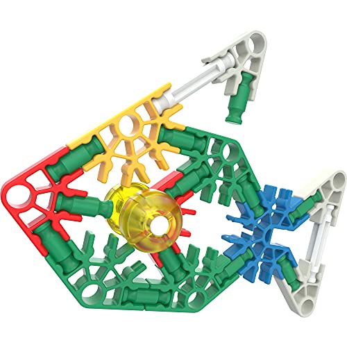 K'NEX 80206 Baukasten „Beginner Builds“, Baue 10 3D-Modelle, Lernspielzeug f