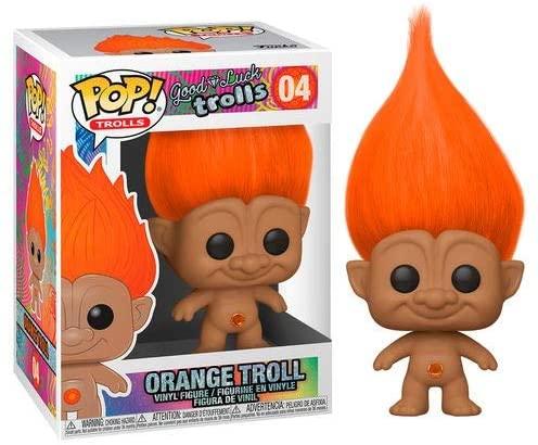 Buena Suerte Trolls Naranja Troll Clásico Funko 44606 Pop! Vinilo #04